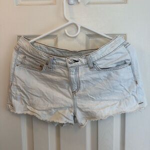 Rag and Bone White Wash Jean Shorts